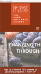 Mobile Screenshot of foodbusinessschool.org